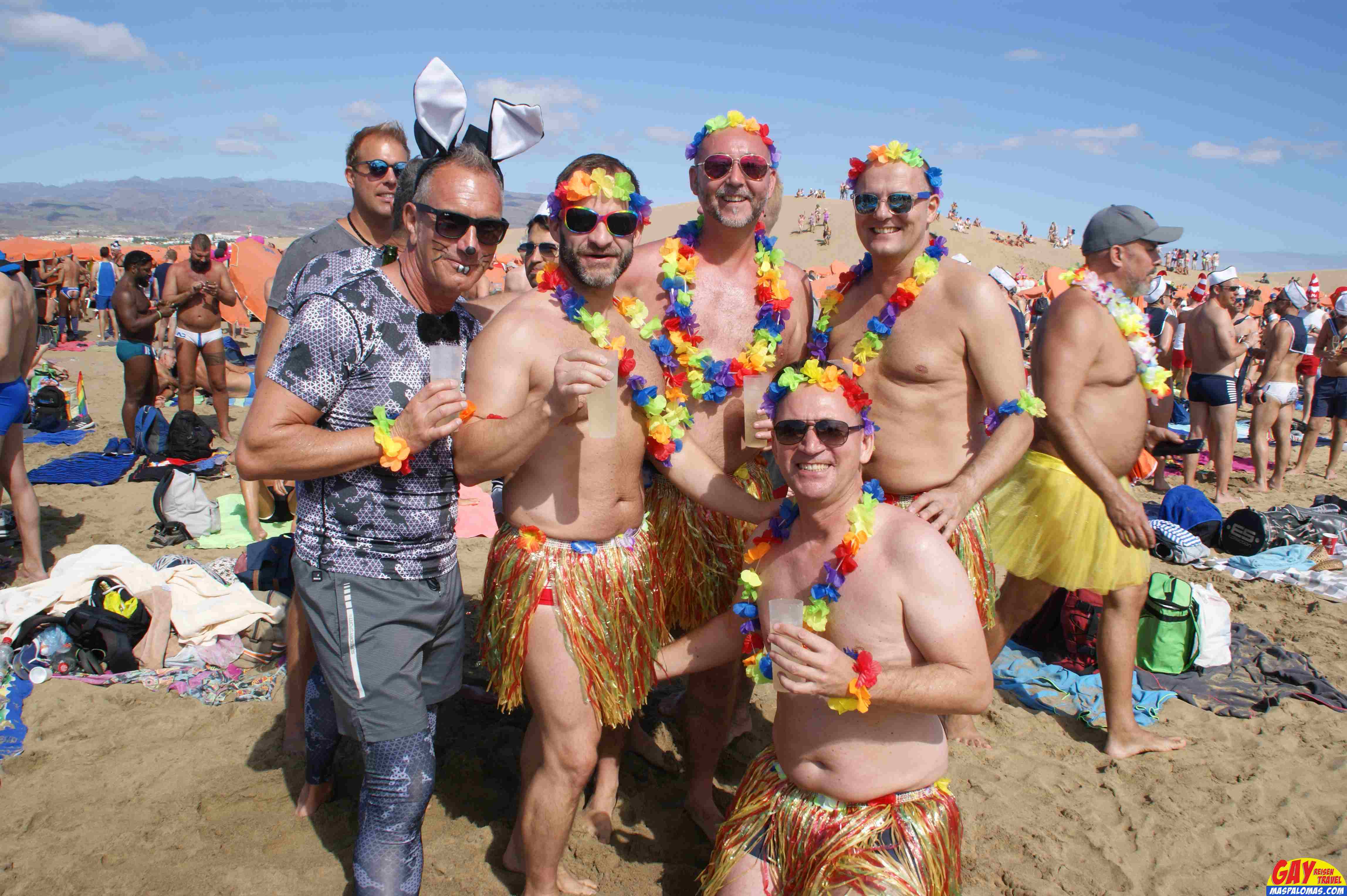 Maspalomas Winter Pride 2018 - German Carnival at the Gay Beach