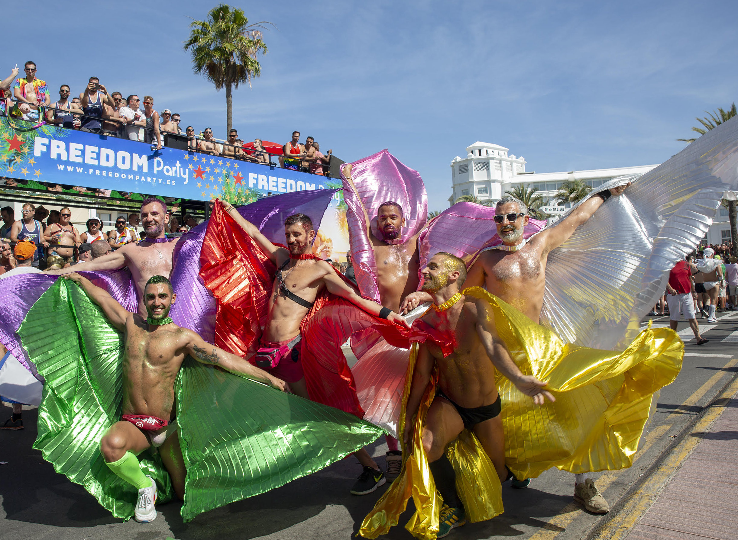 Invierno del Orgullo de Maspalomas en la isla canaria de Gran Canaria